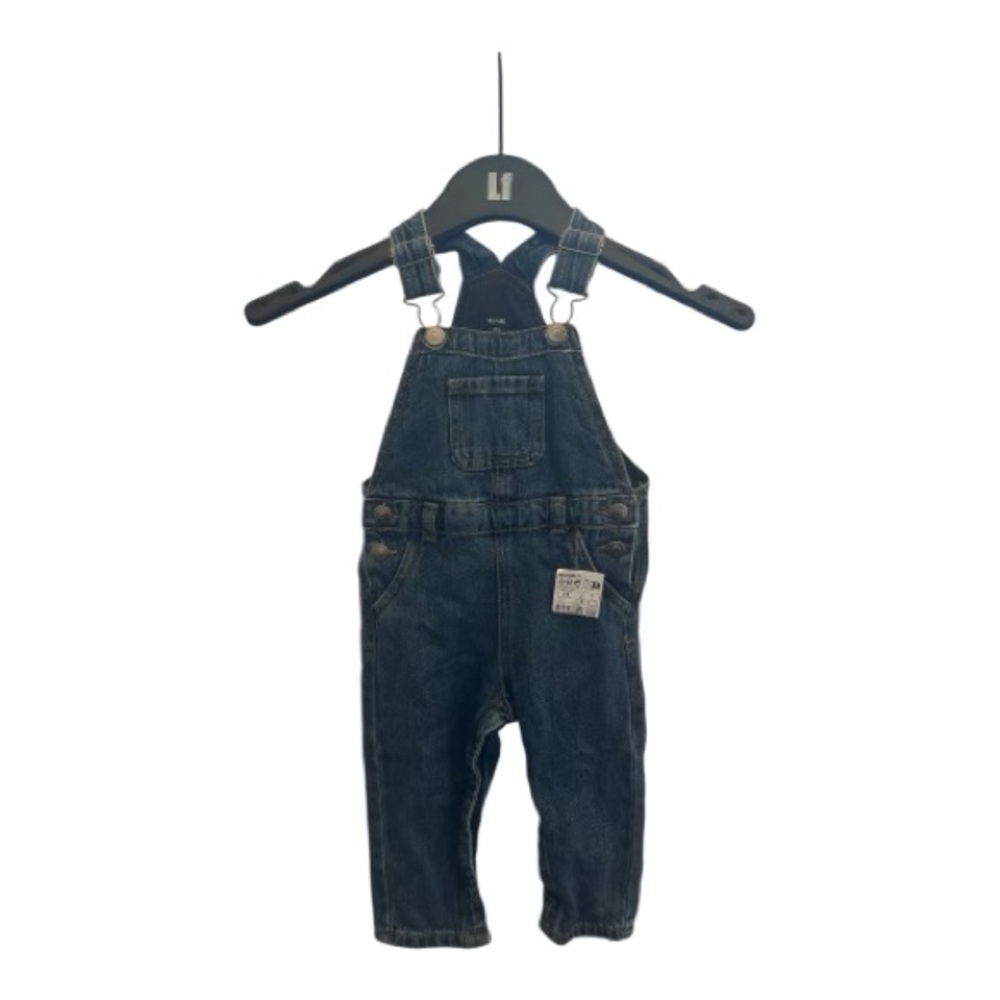 NWT Kiabi boys denim overalls